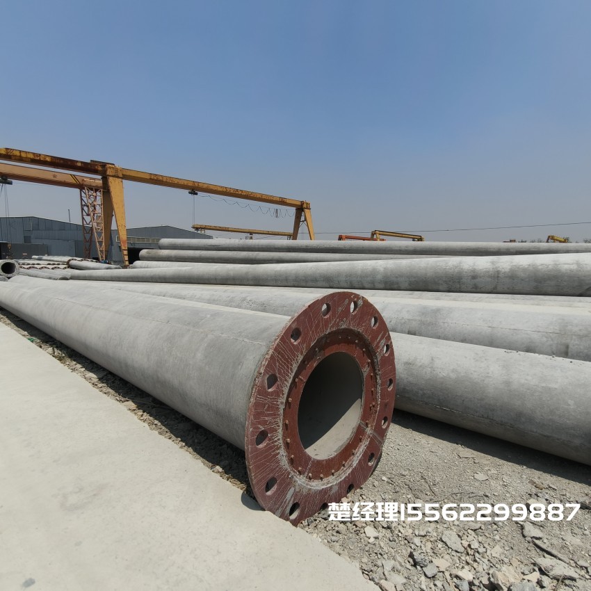 醴陵12米无拉线电杆